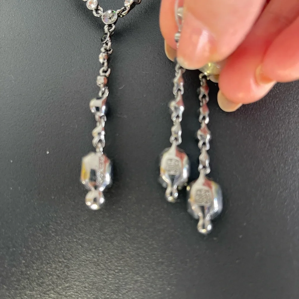 GIVENCHY necklace and earring set.  EUC - Picture 8 of 8